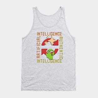 Artificial Authentic Intelligence Tank Top